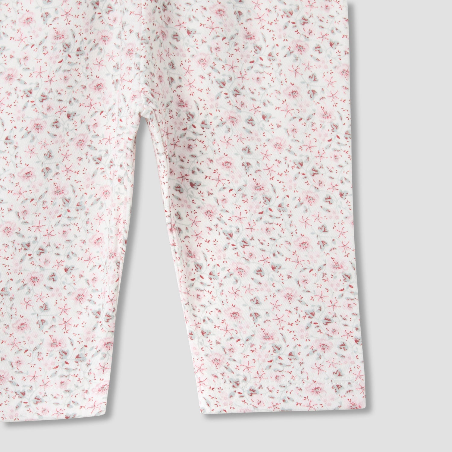 Juniors Floral Print Long Sleeve T-shirt and Pyjama Set