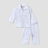 Giggles Cotton Collared Long Sleeves Pyjama Set with Print