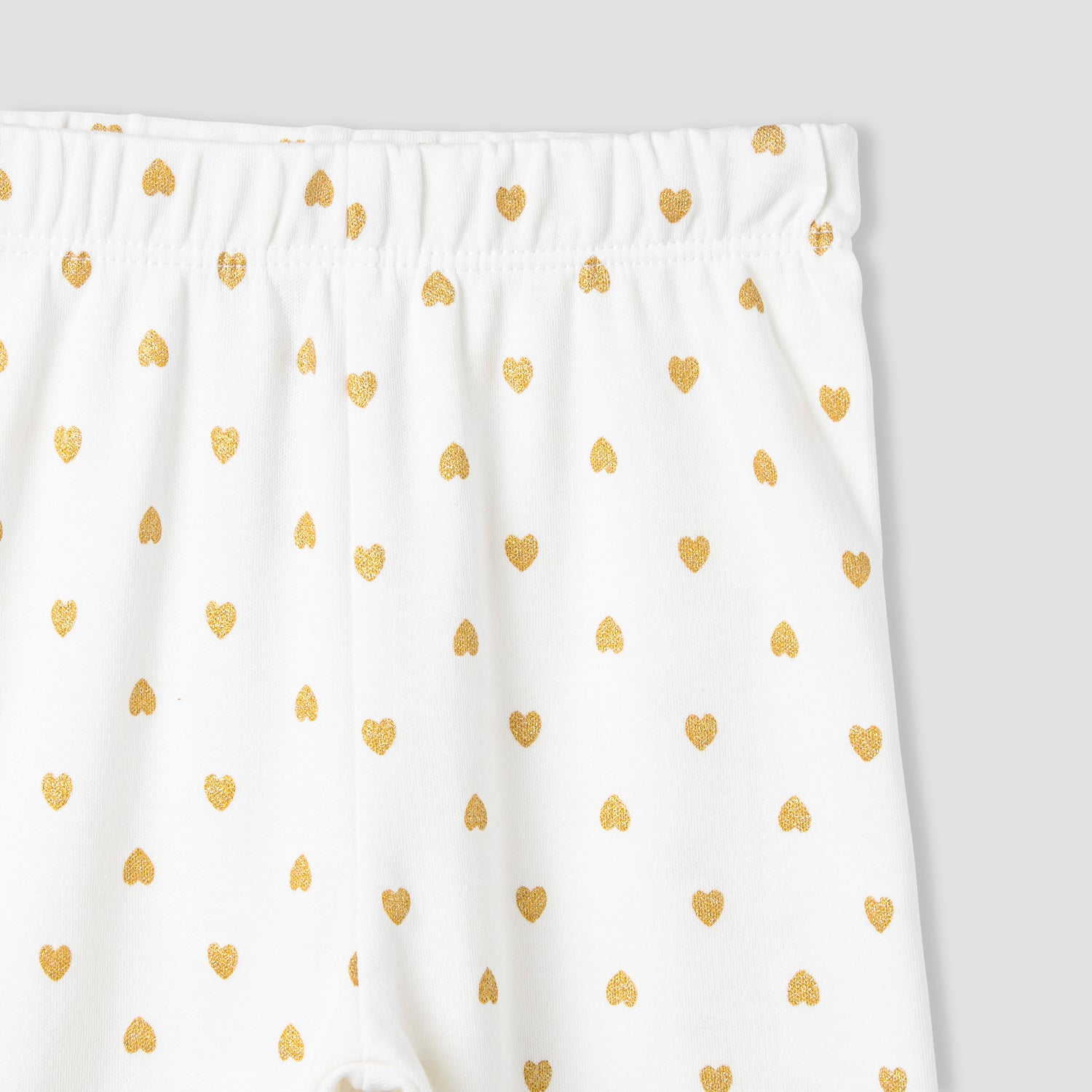 Juniors Heart Print T-shirt and Pyjama Set