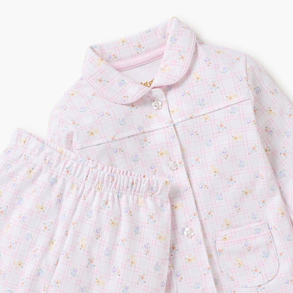 Juniors Floral Print Shirt and Pyjama Set