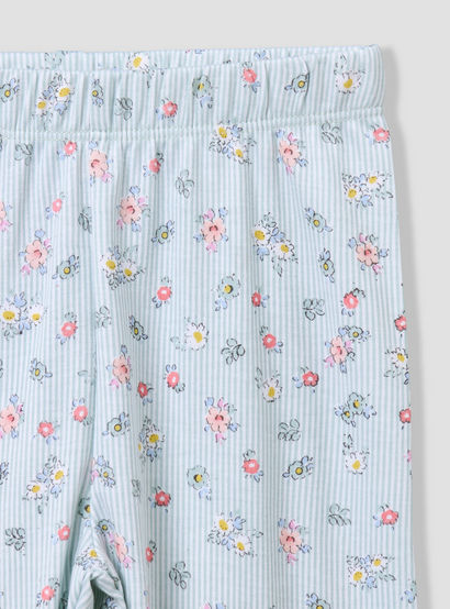 Giggles Cotton Collared Long Sleeves Pyjama Set with Floral Print-baby-girls-clothing-nightwear-pyjamasets-image-7