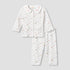 Giggles Cotton Peter Pan Collar Long Sleeves Pyjama Set with Floral Print - Multicolour / 12-18 mths