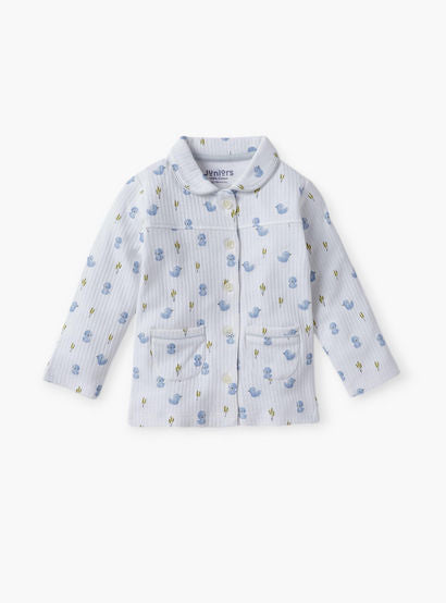 Juniors Tiger Print Long Sleeves T-shirt and Pyjama Set-baby-girls-clothing-nightwear-pyjamasets-image-2