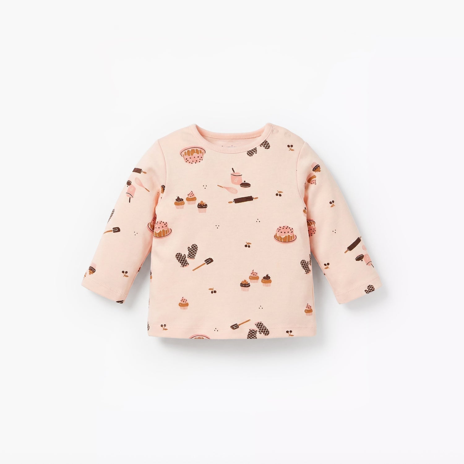Juniors Cotton Round Neck Long Sleeves Pyjama Set with Print