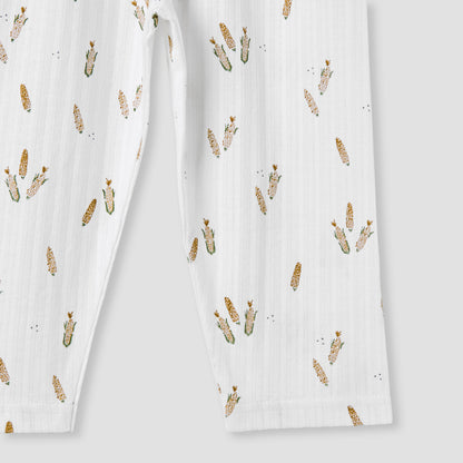 Juniors Printed Shirt and Pyjama Set