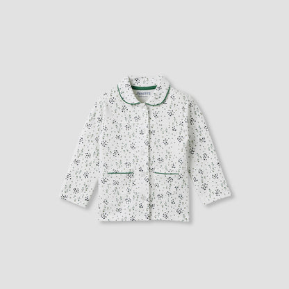 Juniors Floral Print Shirt and Pyjama Set