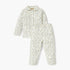 Giggles All-Over Floral Print Shirt and Pyjama Set - White / 18-24 mths