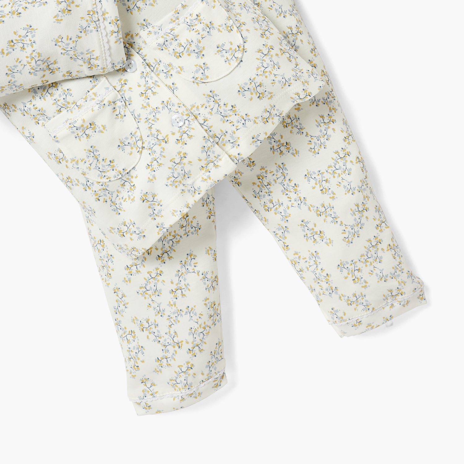 Giggles All-Over Floral Print Shirt and Pyjama Set