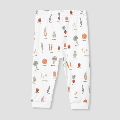 Juniors Vegetable Print T-shirt and Pyjama Set
