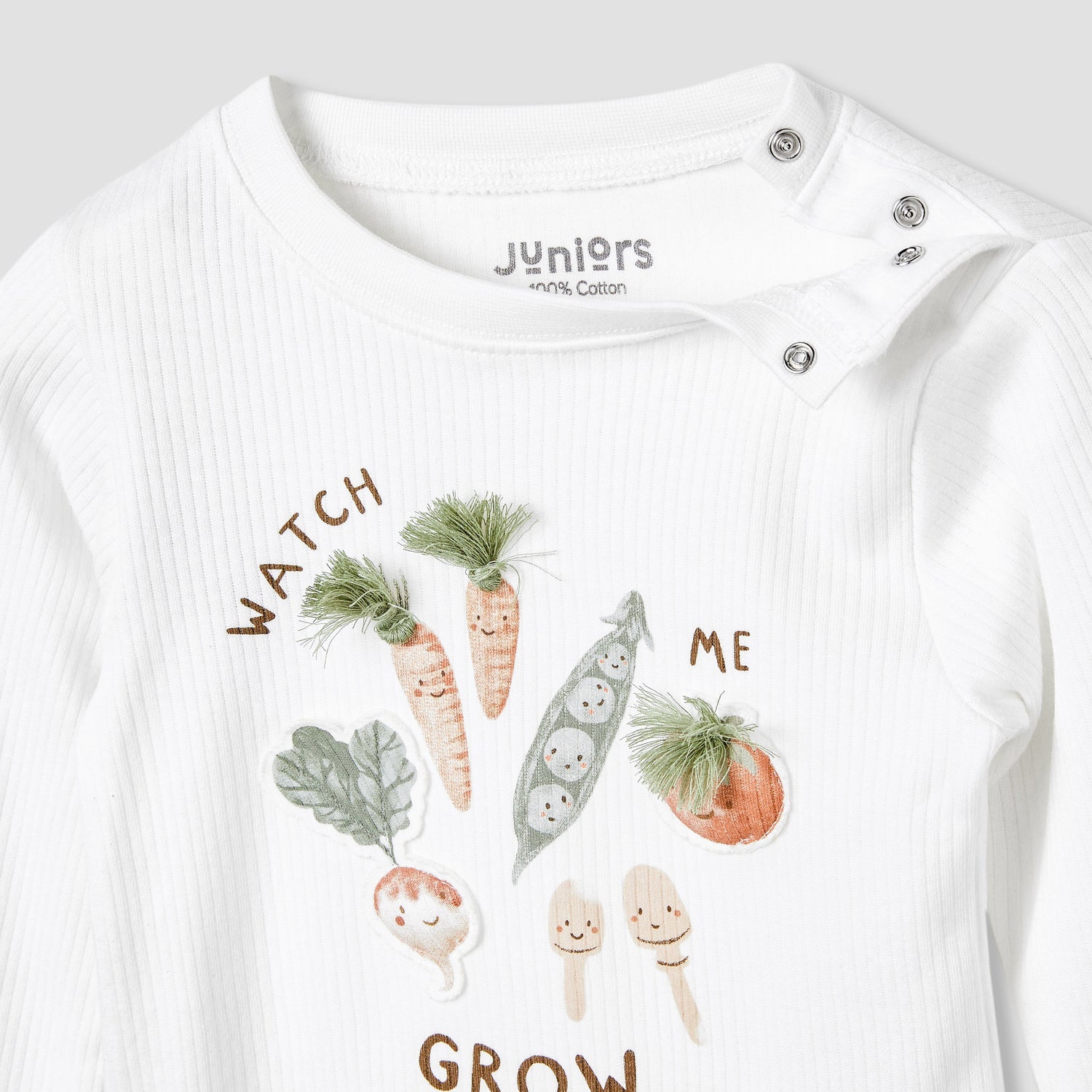 Juniors Vegetable Print T-shirt and Pyjama Set
