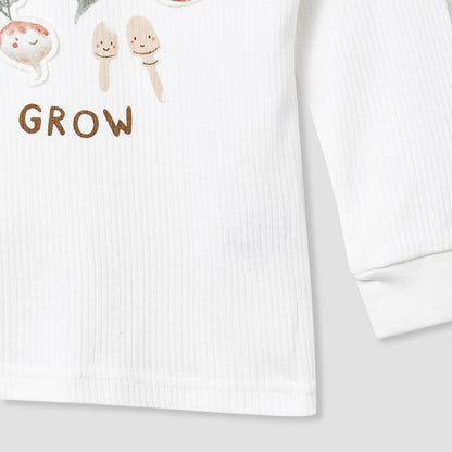Juniors Vegetable Print T-shirt and Pyjama Set