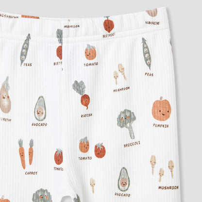 Juniors Vegetable Print T-shirt and Pyjama Set