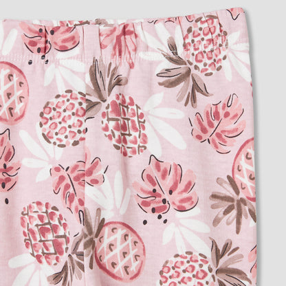 Juniors Pineapple Print T-shirt and Pyjama Set