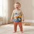 Juniors Farmyard Print T-shirt and Pyjama Set - Multicolour / 12-18 mths