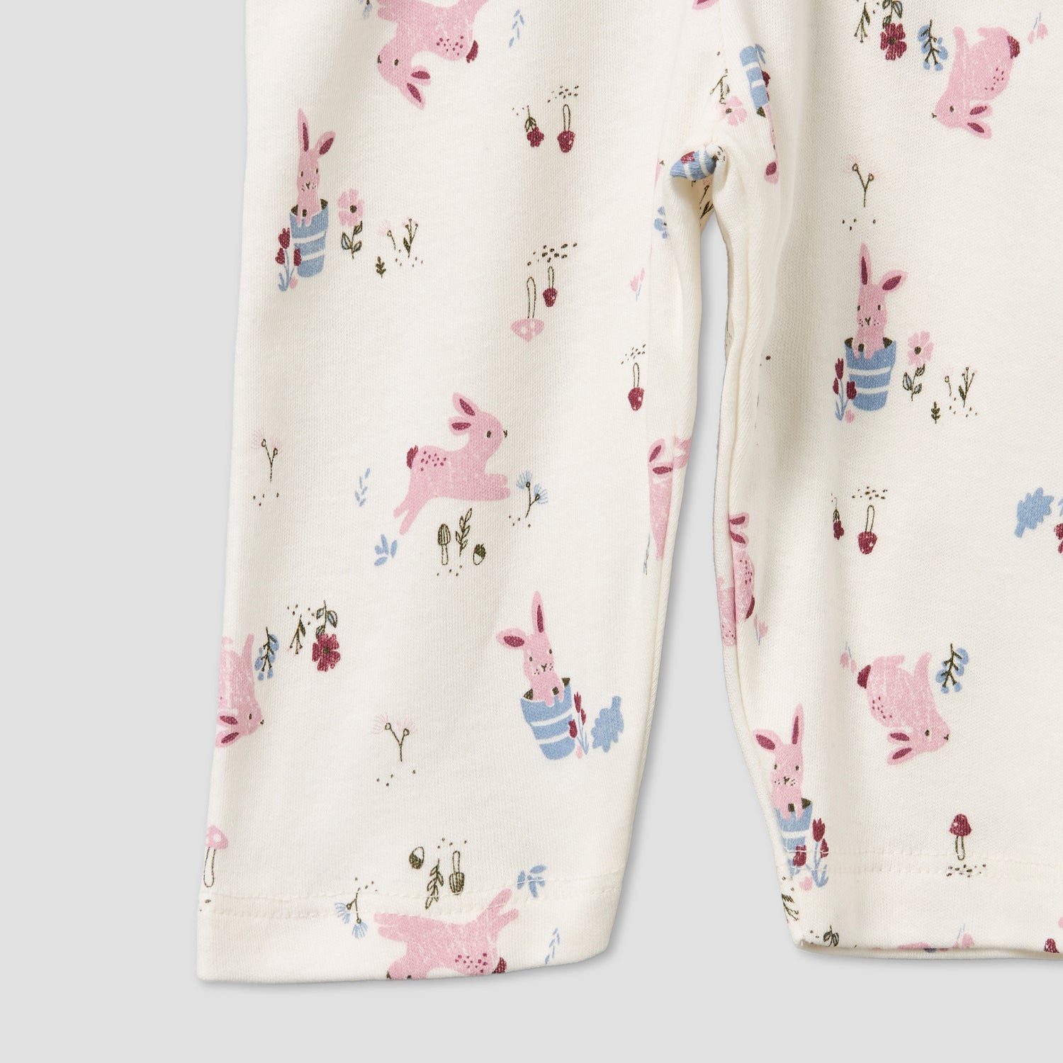 Pack of 4 Juniors Cotton Crew Neck Long Sleeves Pyjama Set with Fun Print