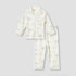 Giggles Rabbit Print Shirt and Pyjama Set - Cream / 12-18 mths