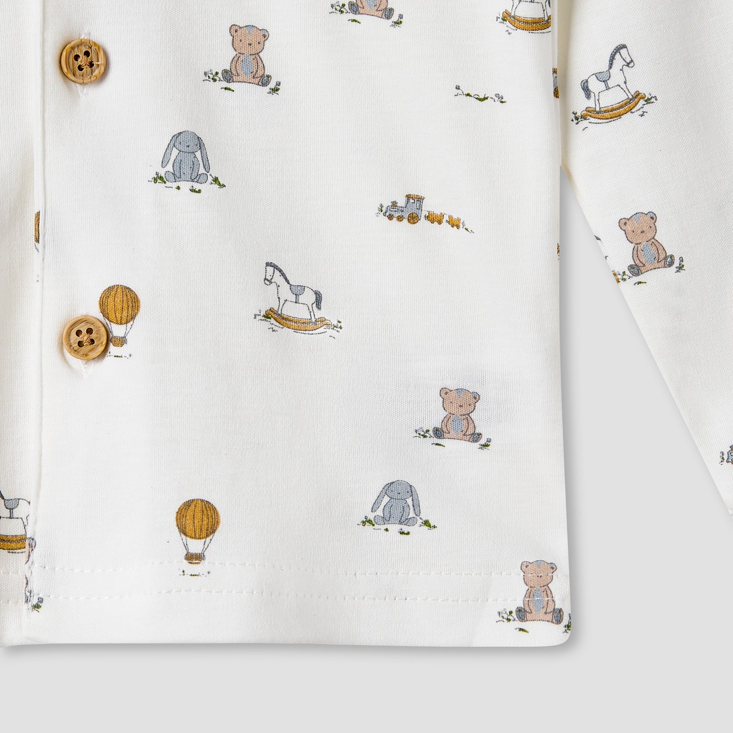 Giggles Toy Print Shirt and Pyjama Set