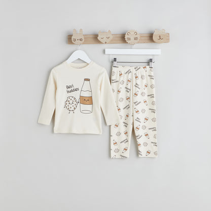 Juniors Strawberry Print T-shirt and Pyjama Set