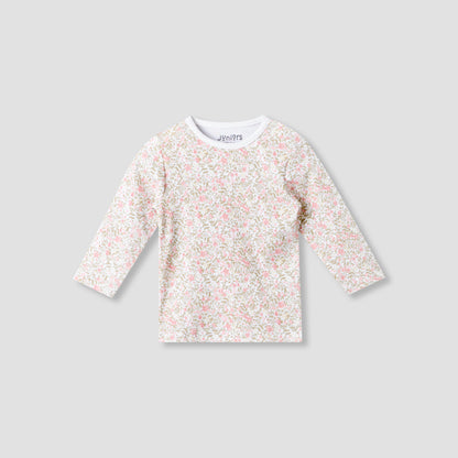 Pack of 4 Juniors Cotton Round Neck Long Sleeves with Print