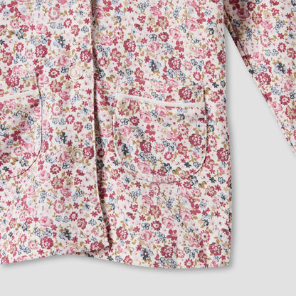 Giggles Floral Print Shirt and Pyjama Set