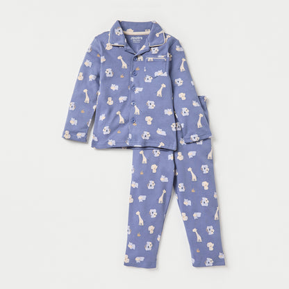 Juniors Elephant Print T-shirt and Pyjama Set