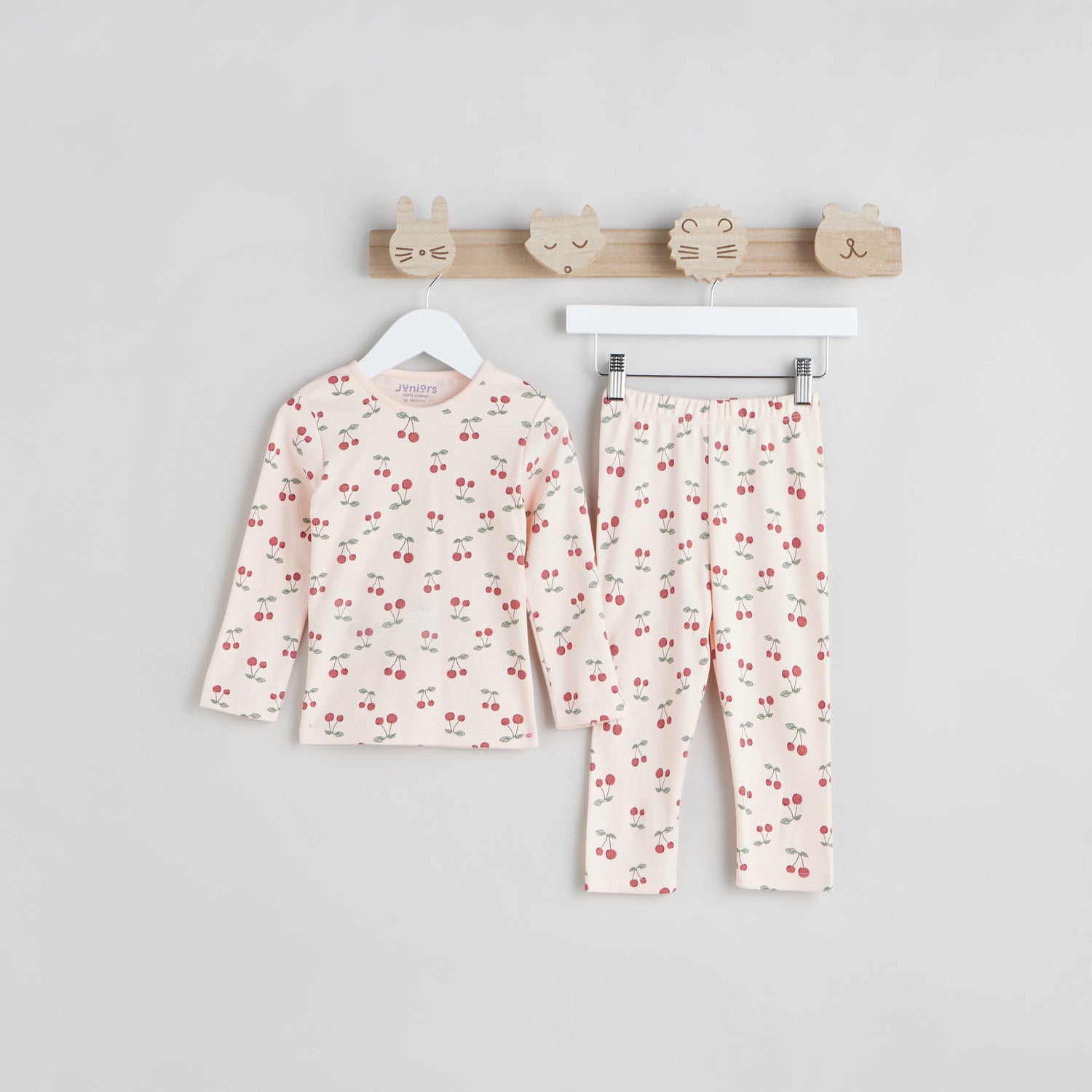Juniors Strawberry Print T-shirt and Pyjama Set