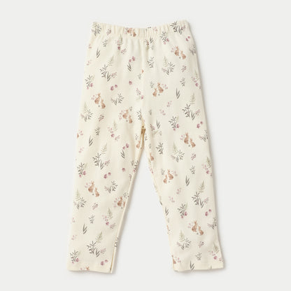Juniors All-Over Botanical Print Shirt and Pyjama Set