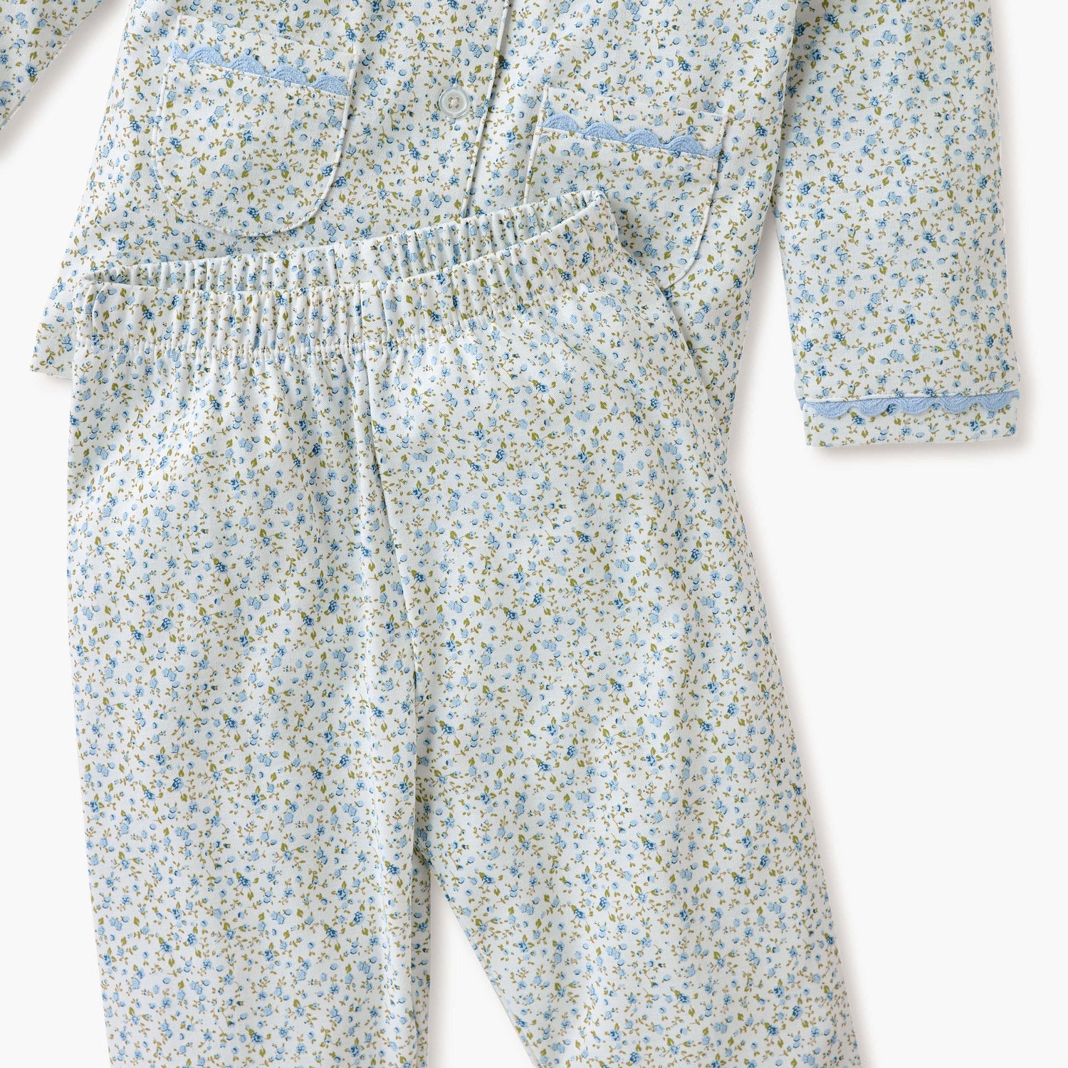 Giggles Floral Print Shirt and Pyjama Set