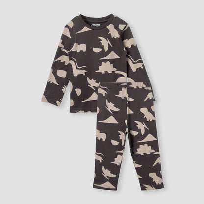 Juniors Dinosaur Print T-shirt and Pyjama Set