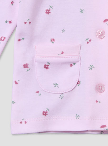 Juniors Cotton Collared Long Sleeve Pyjama Set with Floral Print-baby-girls-clothing-nightwear-pyjamasets-image-5
