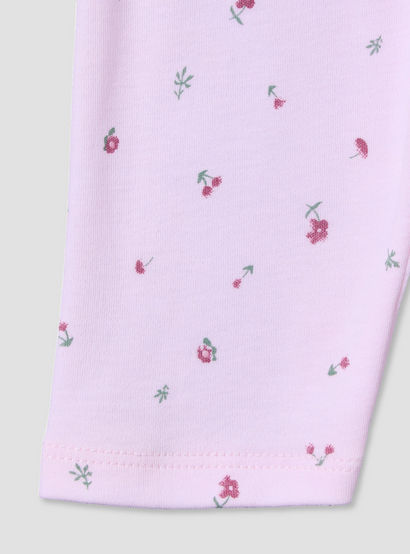 Juniors Cotton Collared Long Sleeve Pyjama Set with Floral Print-baby-girls-clothing-nightwear-pyjamasets-image-7