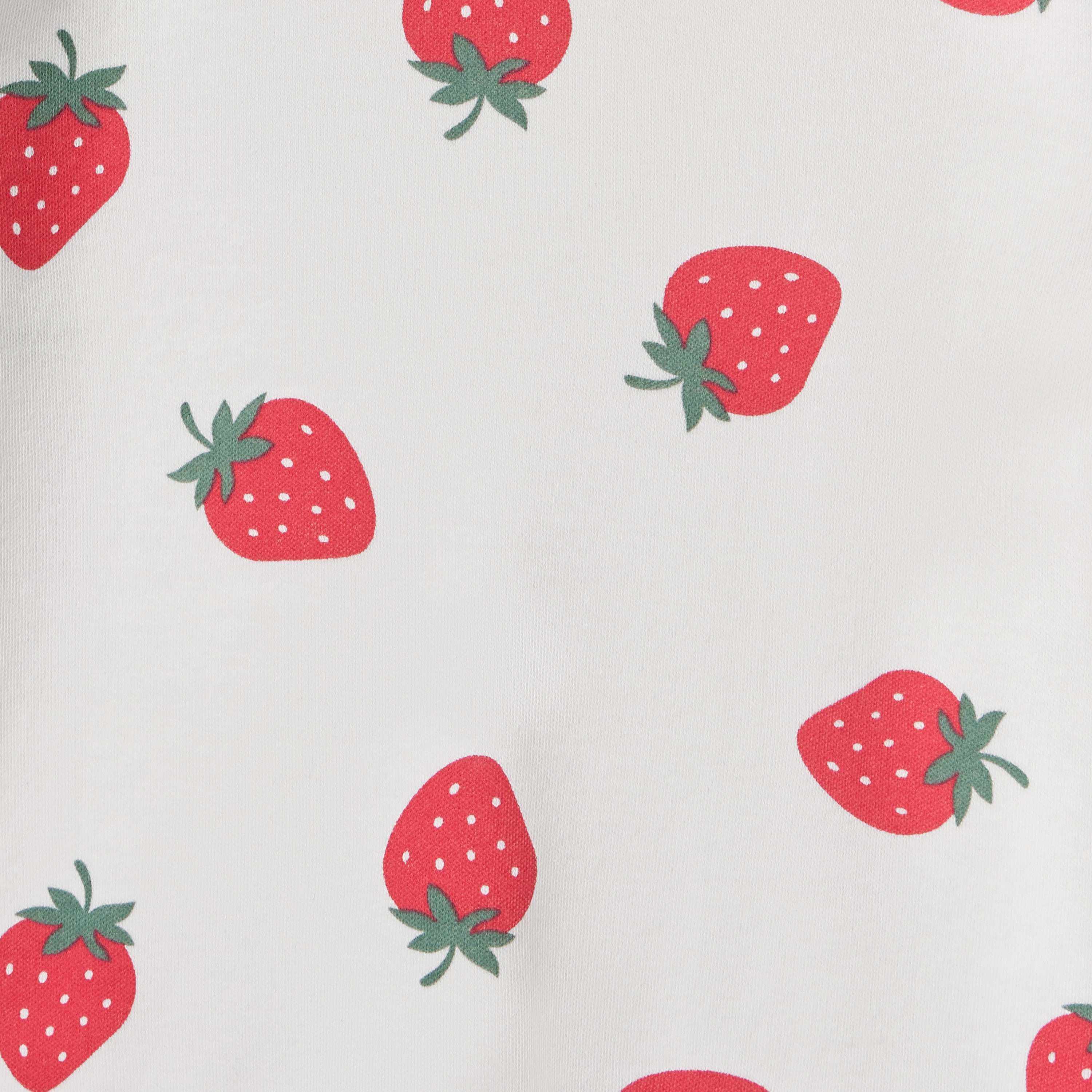 Juniors Strawberry Print T-shirt and Pyjama Set
