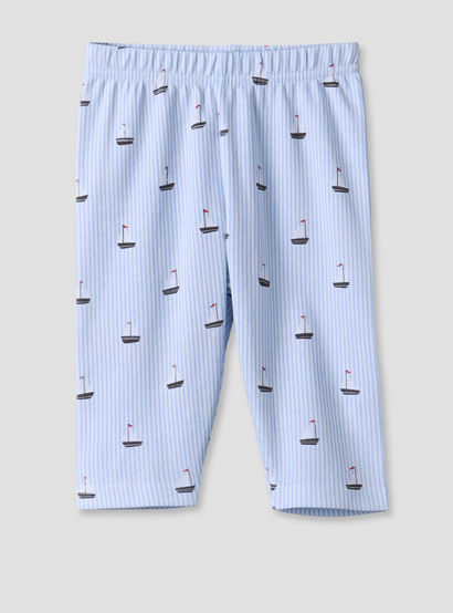 Juniors Cotton Collared Long Sleeves Pyjama Set with Nautical Print-baby-boys-clothing-nightwear-pyjamasets-image-4