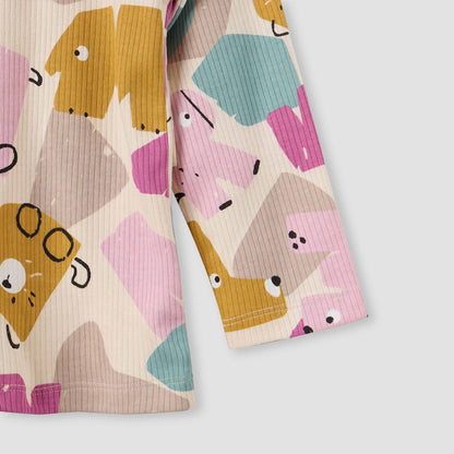 Juniors Pyjama Set with Graphic Print - Cotton - Long Sleeves