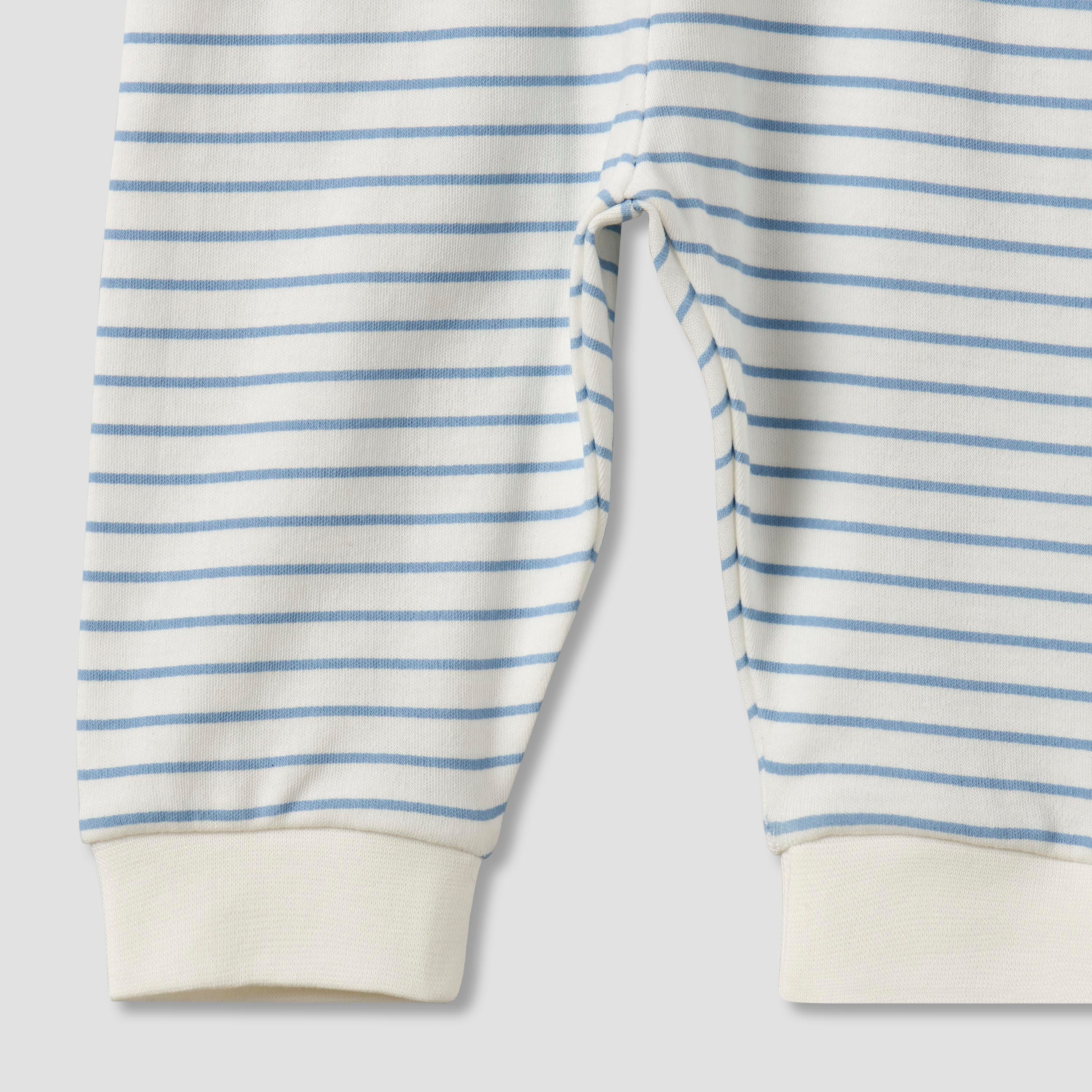 Juniors Cotton Long Sleeves Pyjama Set with Underwater Embroidery