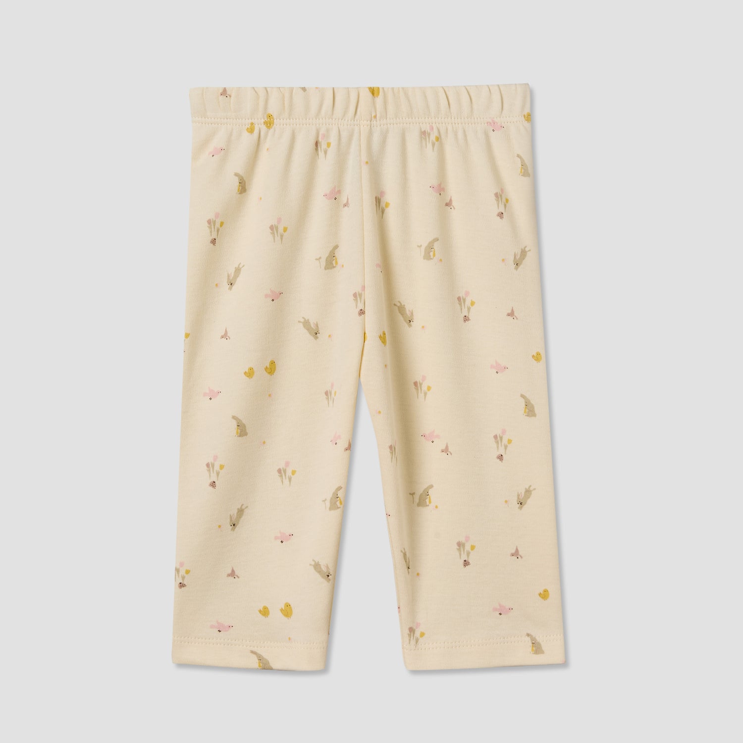 Juniors Cotton Collared Long Sleeves Pyjama Set with Bunny Print