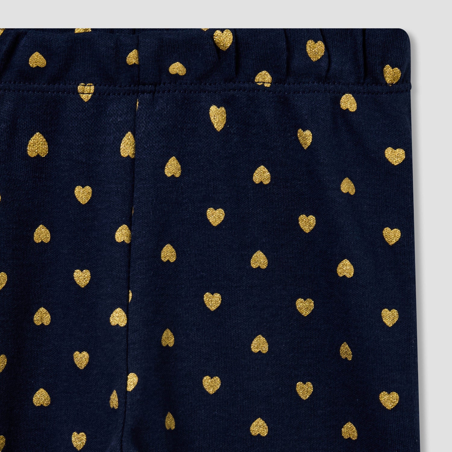 Juniors All-Over Heart Print T-shirt and Pyjama Set