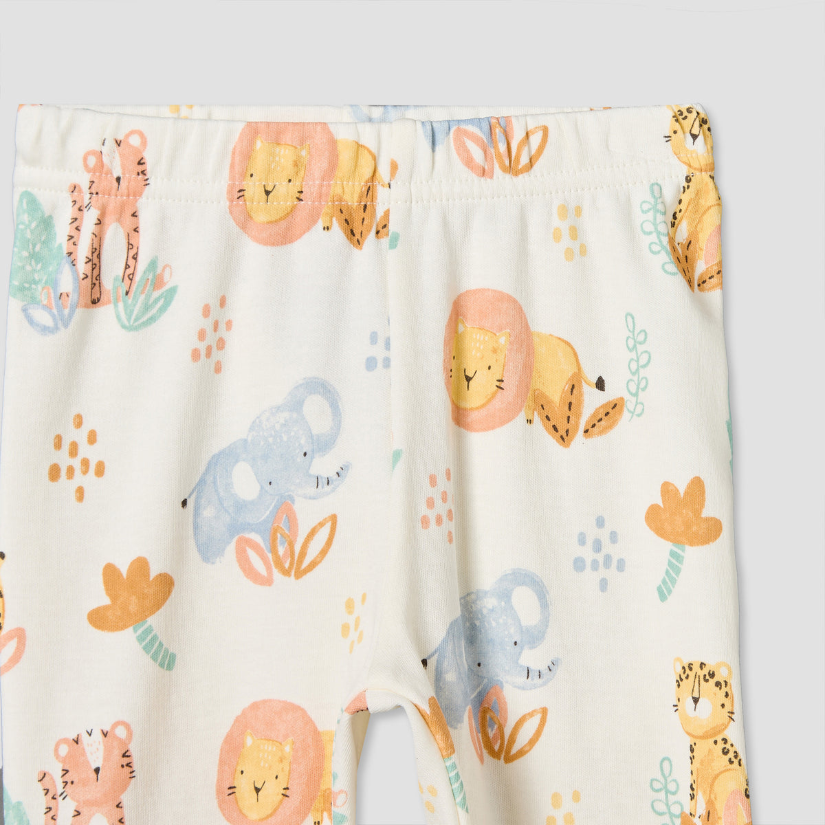 Set of 4 Juniors Cotton Crew Neck Long Sleeves Pyjama Set with Assorted Print