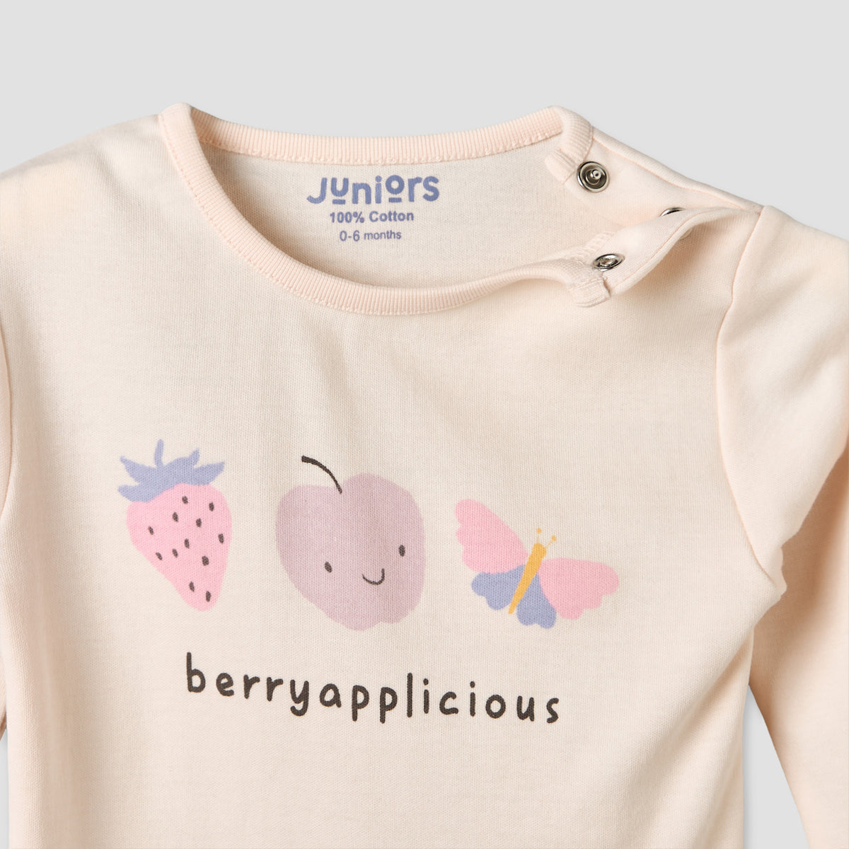 Pack of 4 Juniors Cotton Crew Neck Long Sleeves Pyjama Set with Assorted Prints