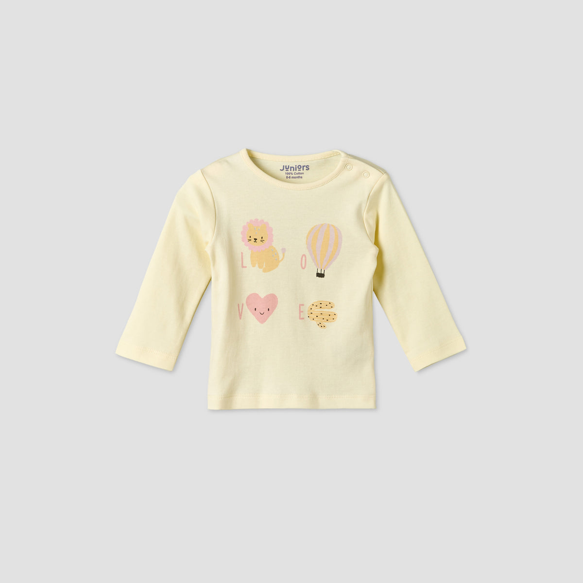 Pack of 4 Juniors Cotton Crew Neck Long Sleeves Pyjama Set with Assorted Prints