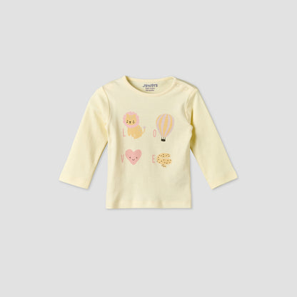 Pack of 4 Juniors Cotton Crew Neck Long Sleeves Pyjama Set with Assorted Prints