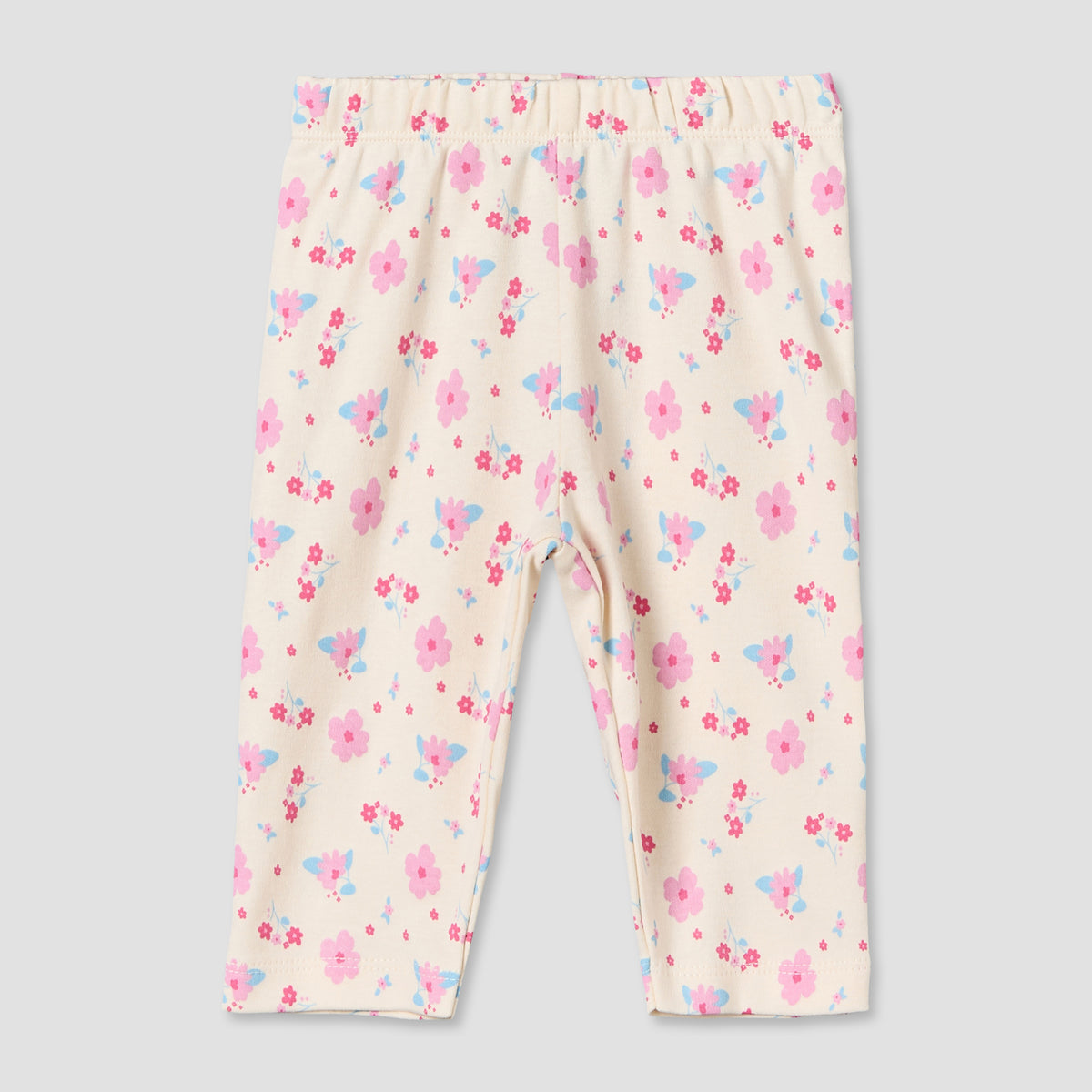 Pack of 4 Juniors Cotton Crew Neck Long Sleeves Pyjama Set with Floral Print