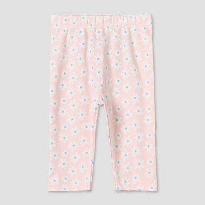 Pack of 4 Juniors Cotton Crew Neck Long Sleeves Pyjama Set with Floral Print