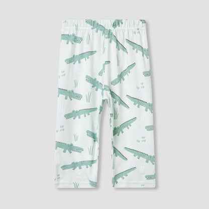 Juniors Giraffe Print T-shirt and Pyjama Set
