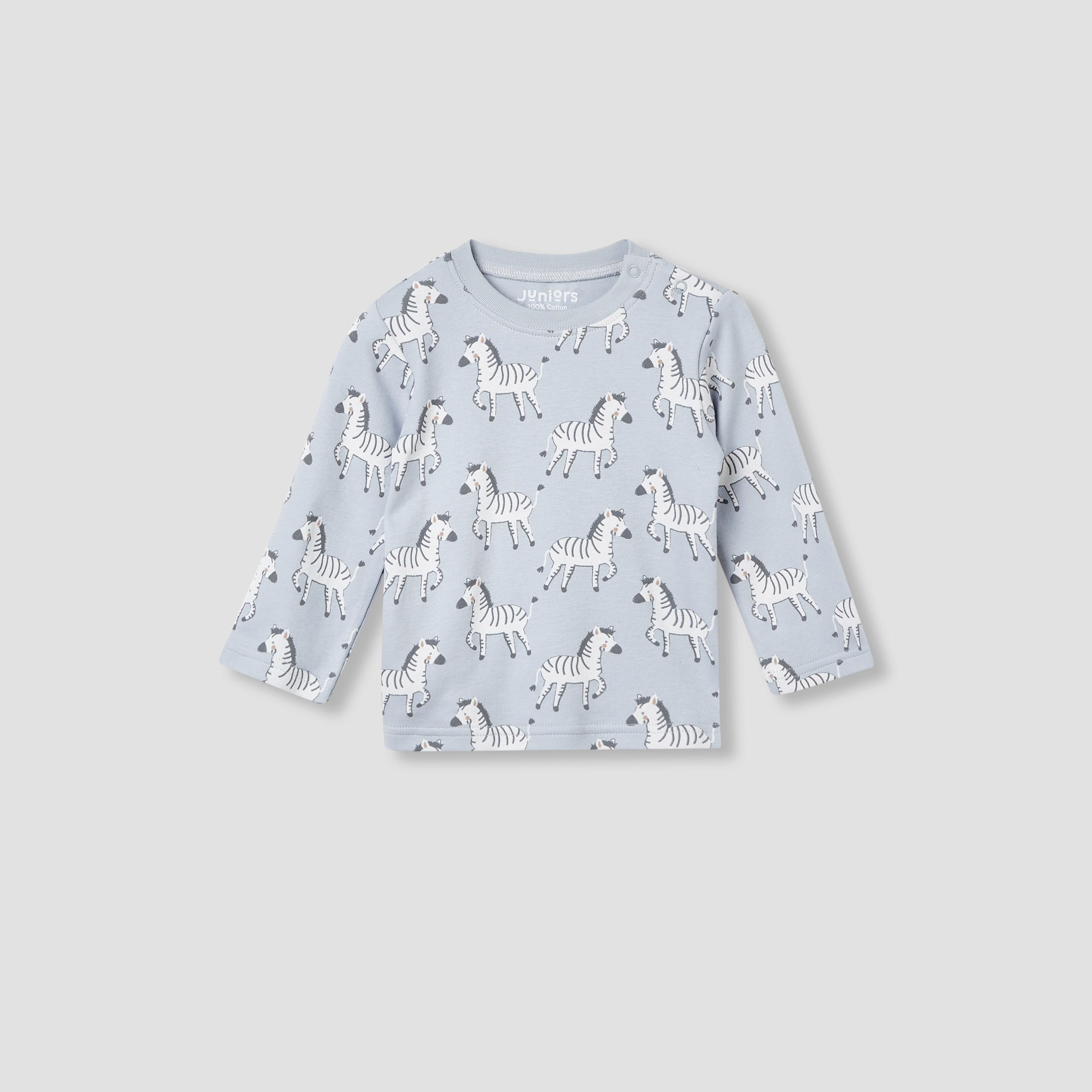 Juniors Bunny Print T-shirt and Pyjama Set