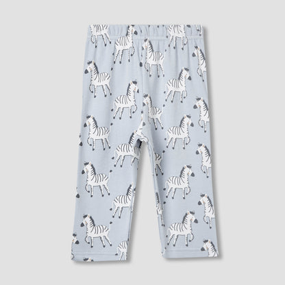 Juniors Bunny Print T-shirt and Pyjama Set