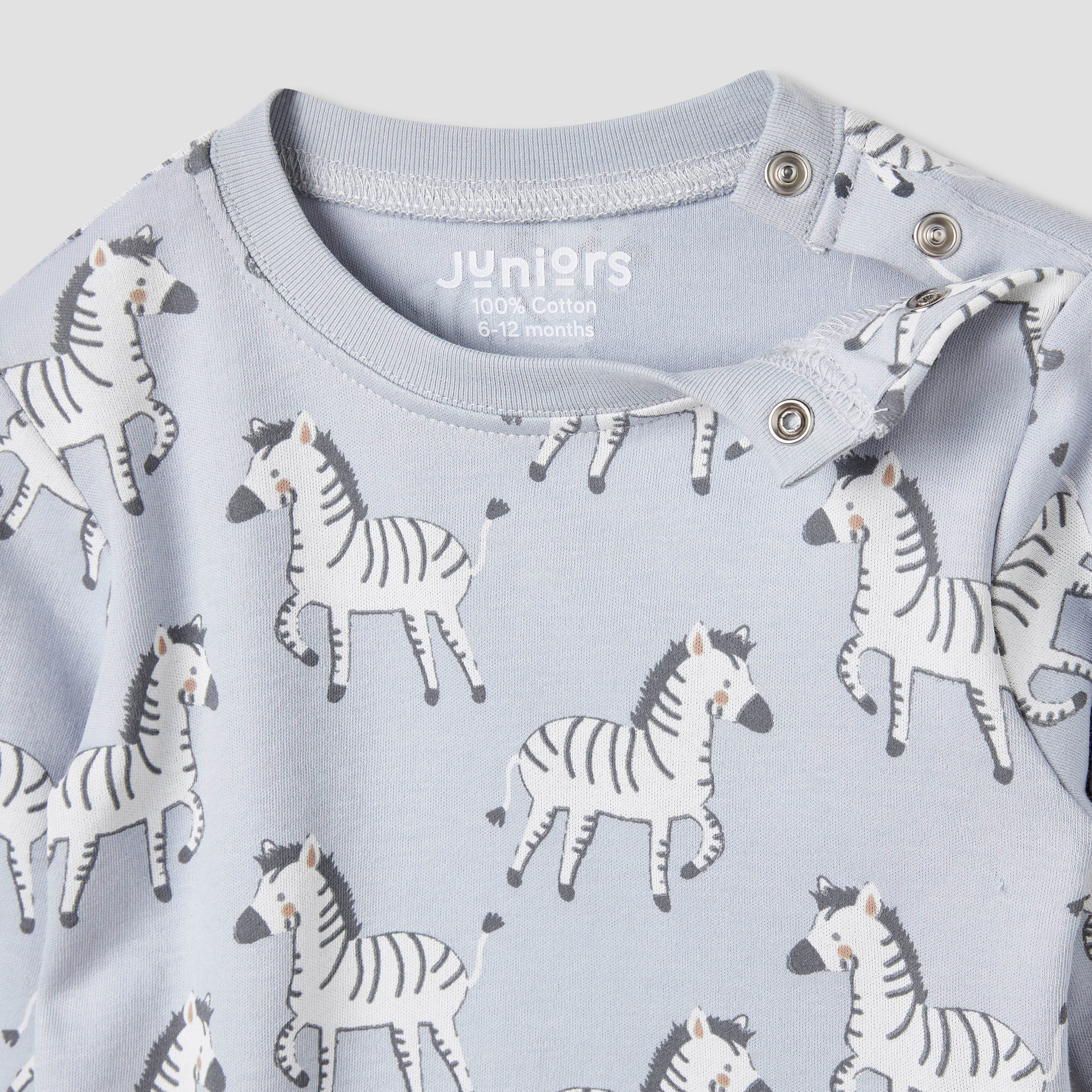 Juniors Bunny Print T-shirt and Pyjama Set