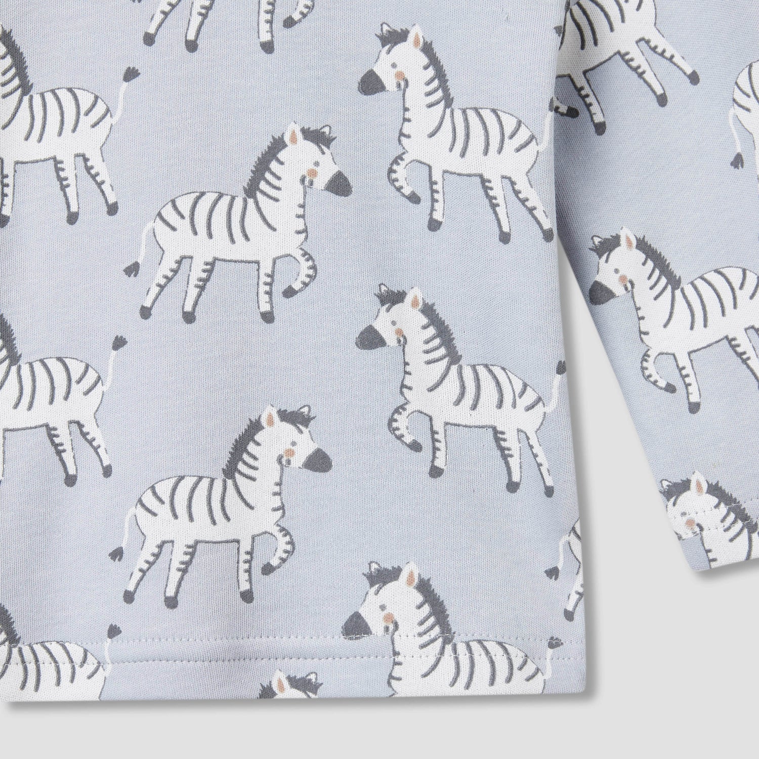 Juniors Bunny Print T-shirt and Pyjama Set