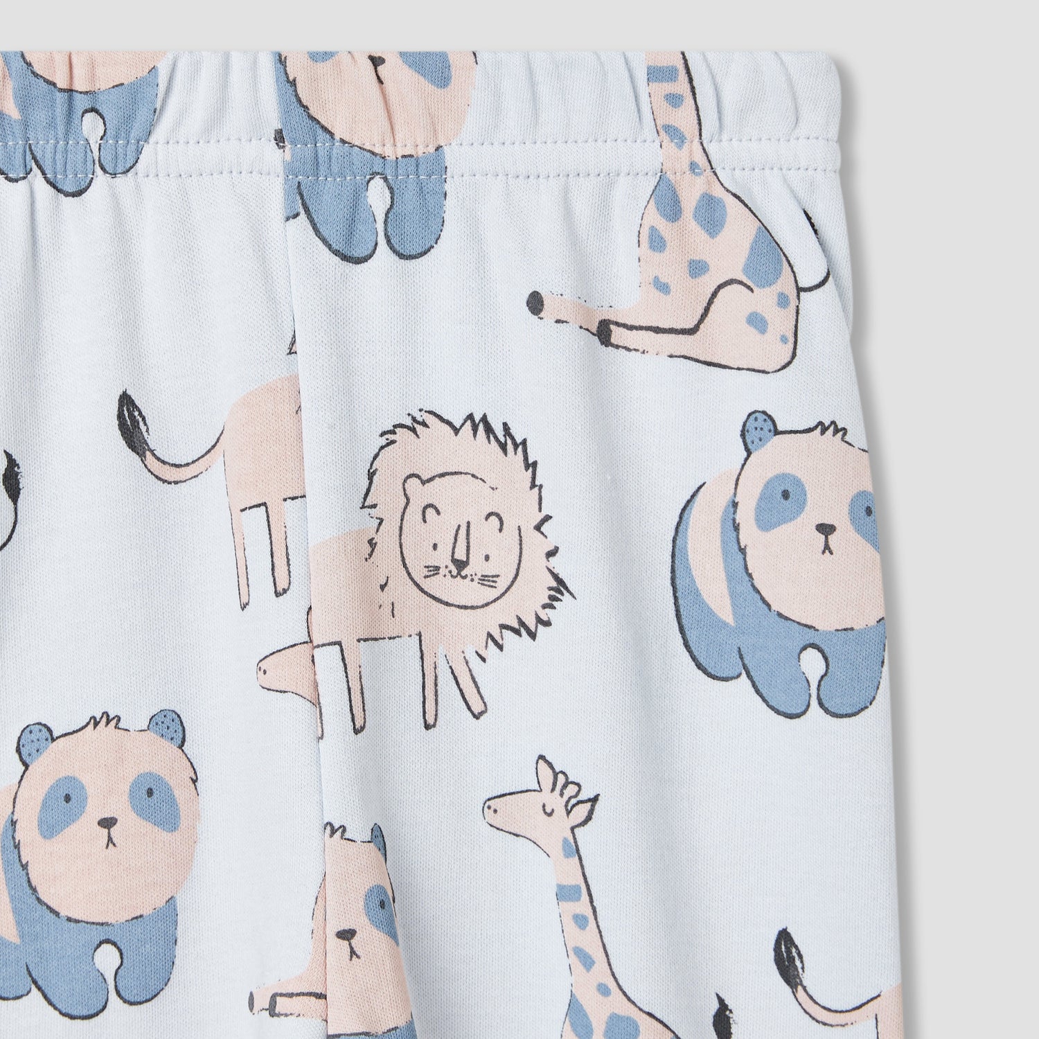 Juniors Animal Print T-shirt and Pyjama Set