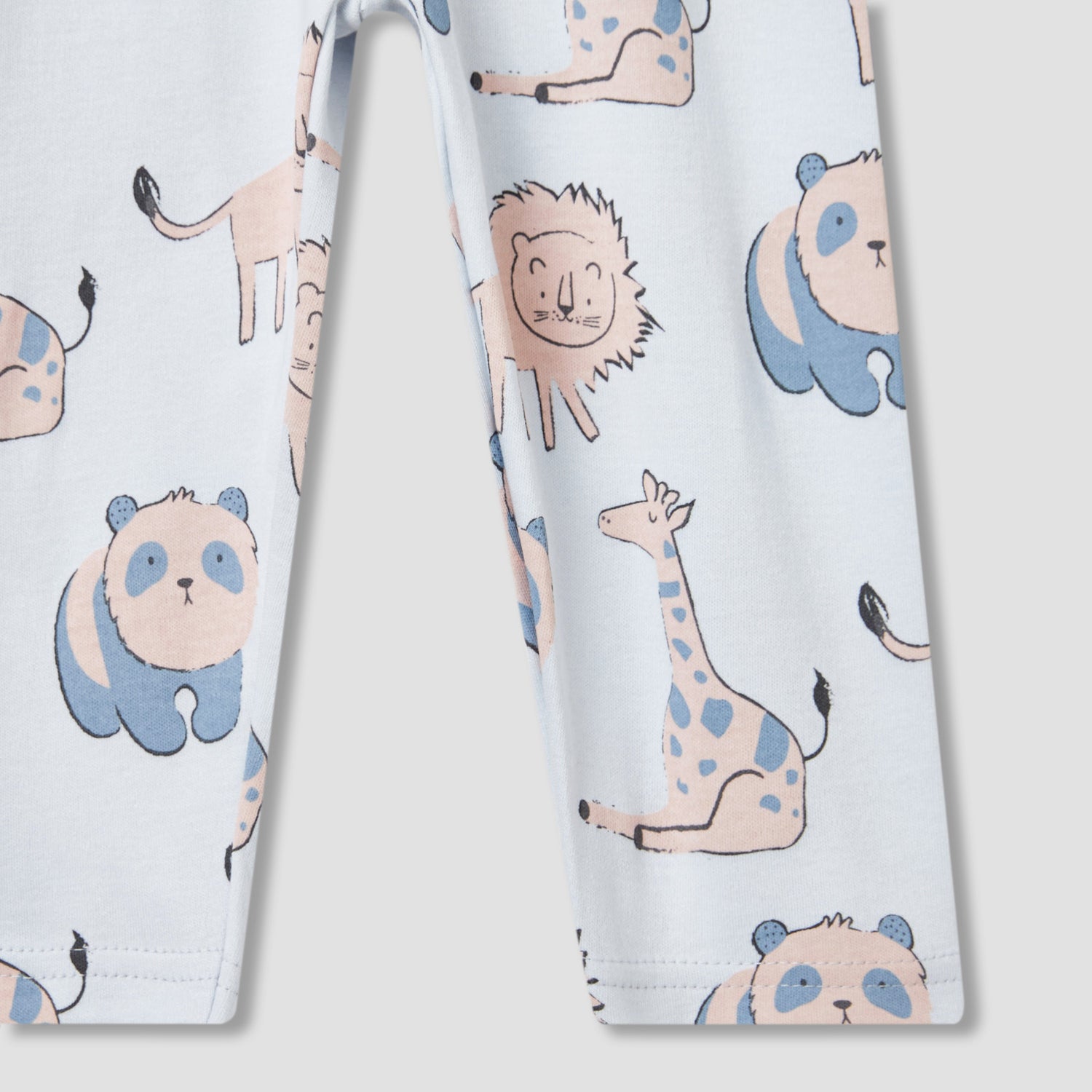 Juniors Animal Print T-shirt and Pyjama Set